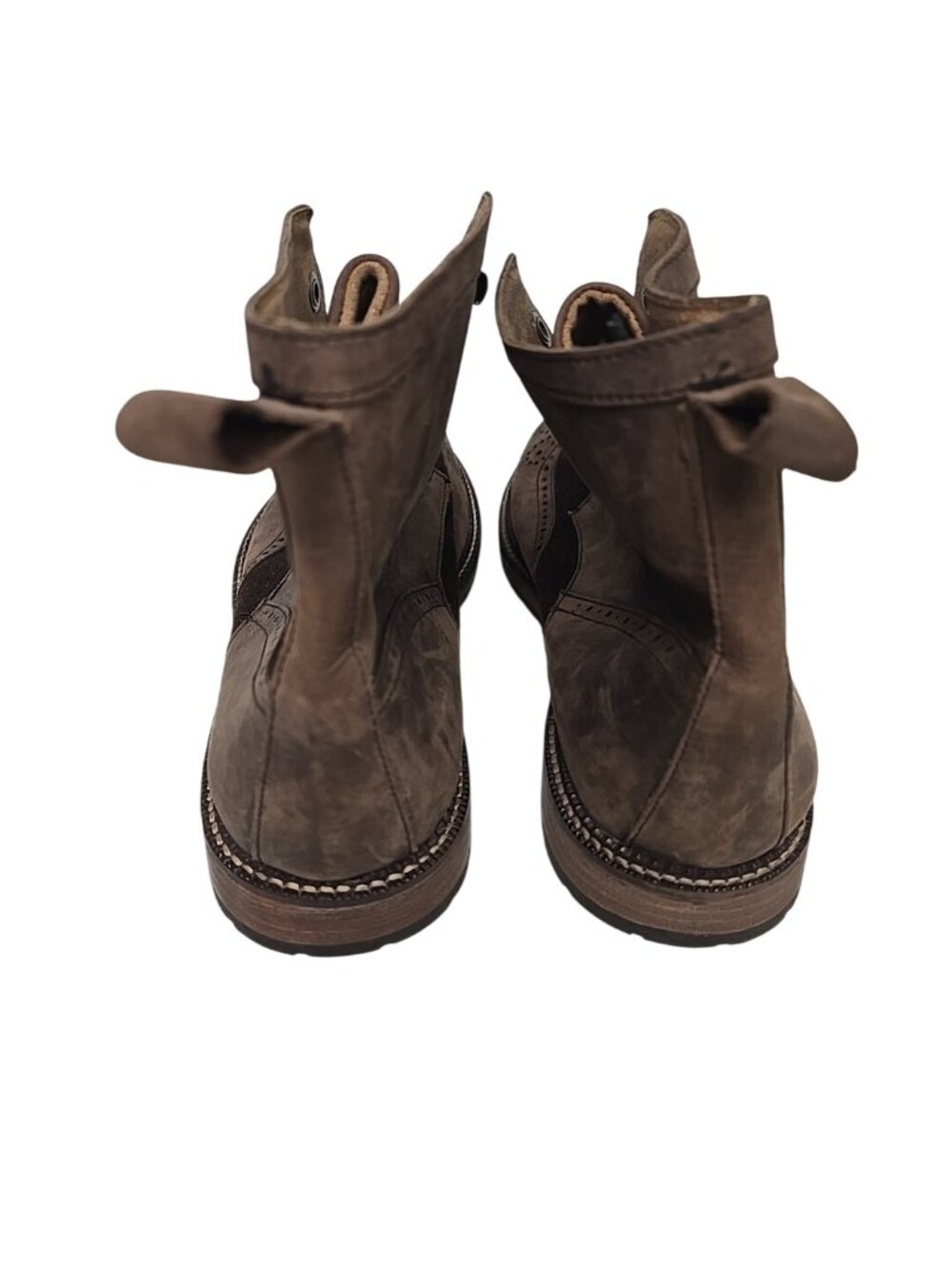 Circle G Men's Round Toe Lace Up Chukka Boot Chocolate Size 10E - Picture 3 of 7